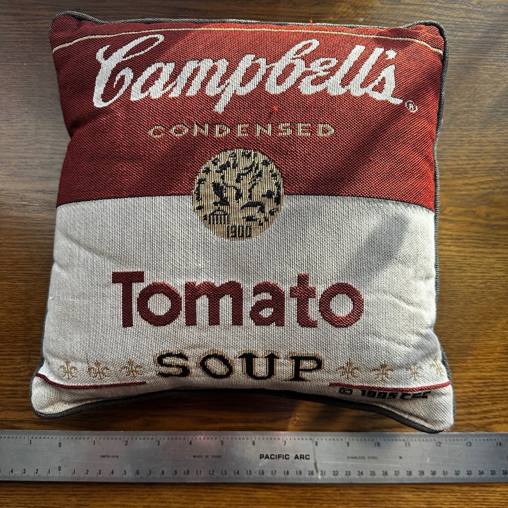 campbells soup pillow/cushion - 12"x12" - Picture 7 of 7